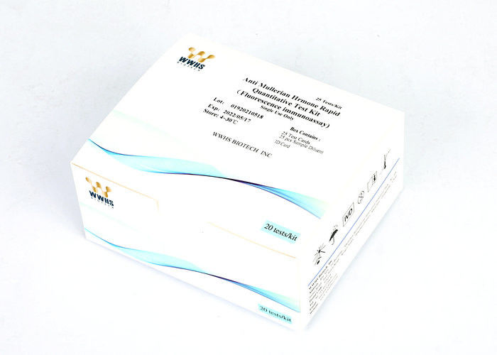 Essai de grande précision Kit Anti Mullerian Hormone Kit d'AMH par l'analyseur NIR-1000 fluoroimmunoassay sec